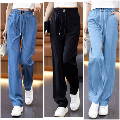 ❤️【S-3XL】2025 noi pantaloni casual cu drapaj moale de înaltă calitate
