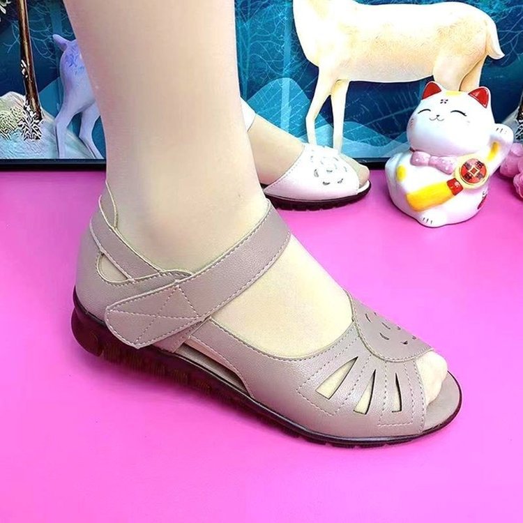 🎁【Ofertă limitată în timp】 ✨【35-41】✨ Sandale de damă din piele naturală, confortabile, cu talpă moale, stil varatic nou
