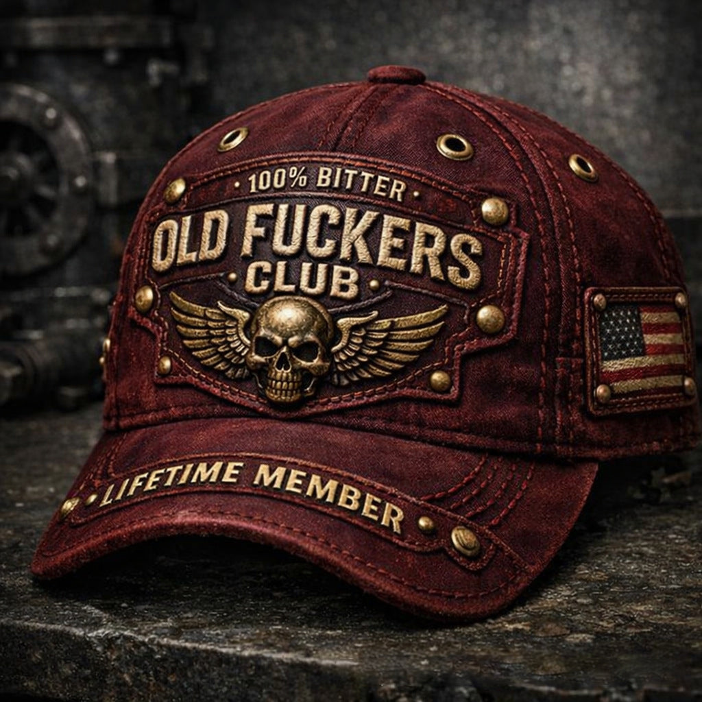 🔥【50% OFF】🔥 Gorra de béisbol retro del Old Guys Club