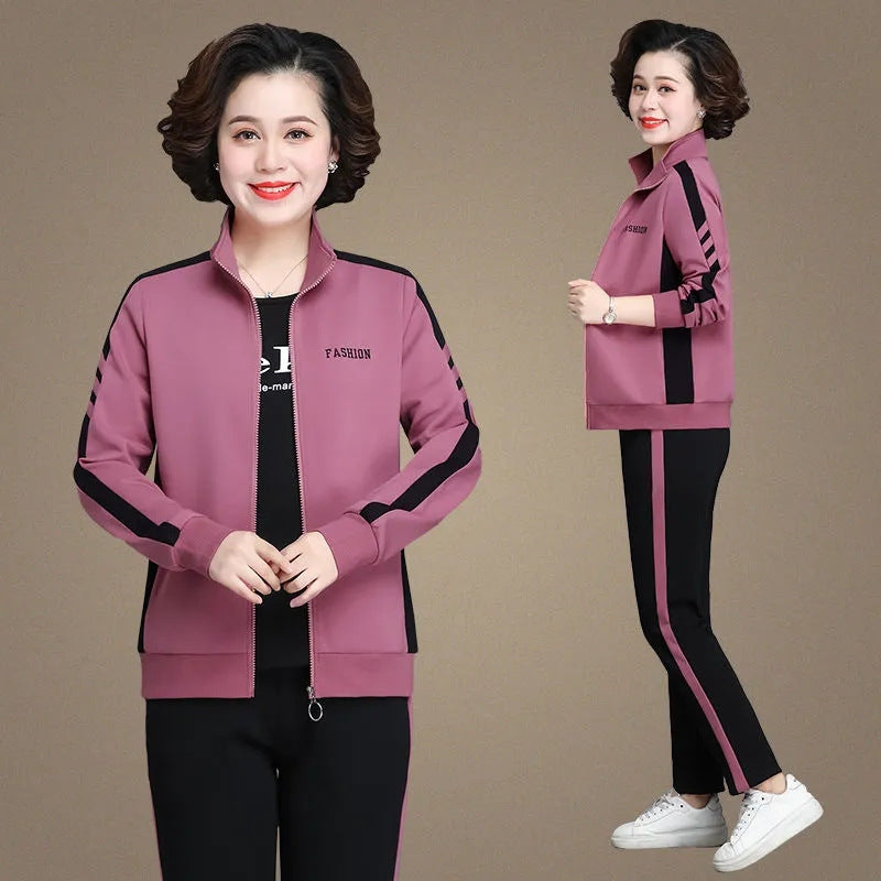 🔥【50% popusta】🔥【M-5XL】【Jakna + Hlače】😍 Novi jesenski casual sportski set, velika veličina