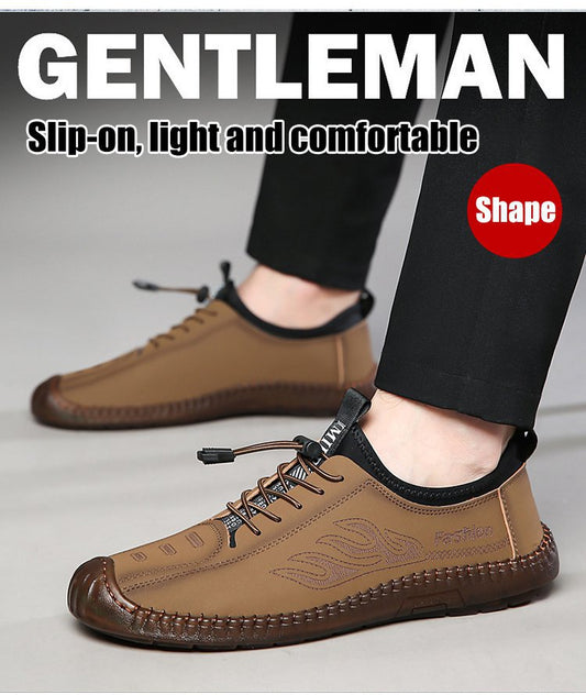 【39-44】Noua talpă cu tendon respirabilă pentru bărbați, talpă moale, pantofi casual pentru exterior