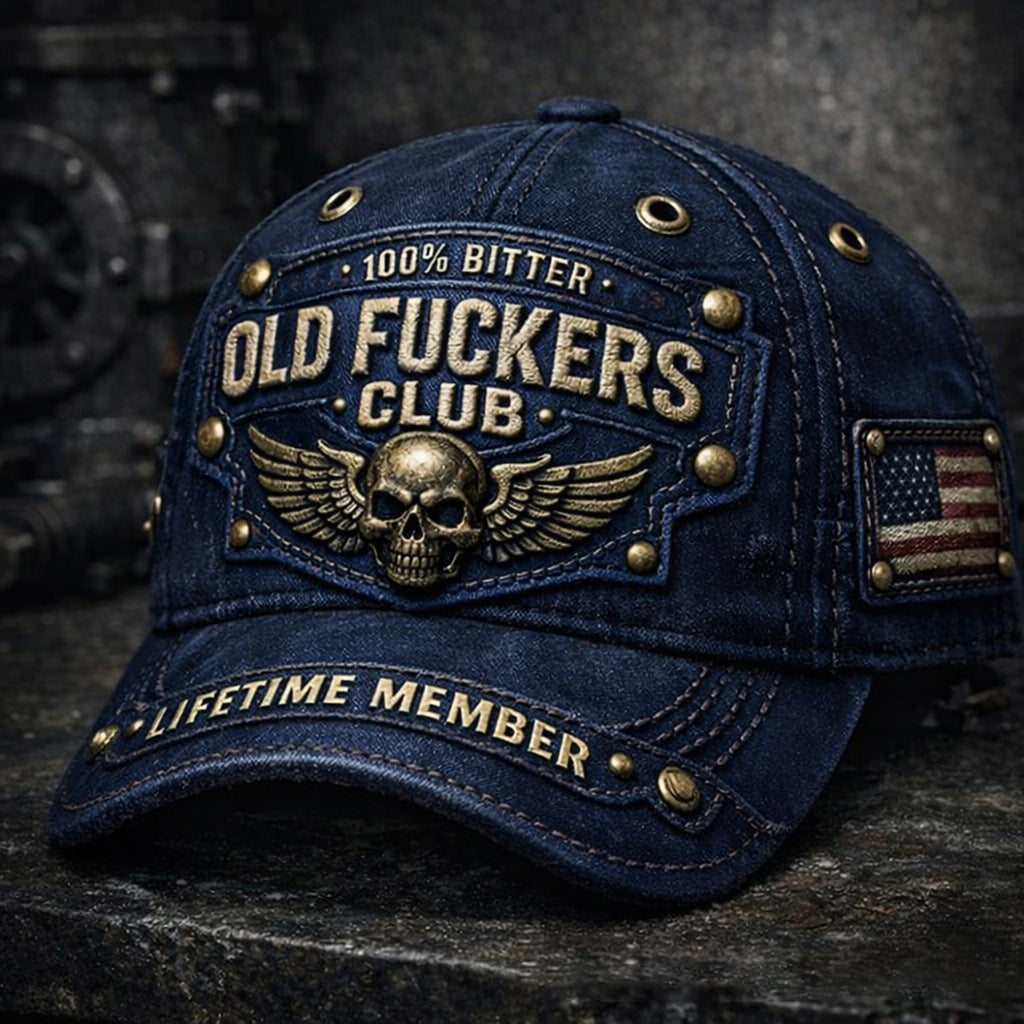 🔥【50% OFF】🔥 Gorra de béisbol retro del Old Guys Club