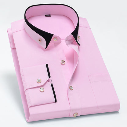 🔥【Kup 1, a 1 dostaniesz gratis】🏆【S-4XL】👔2025 Nowa oddychająca męska koszula biznesowa casualowa