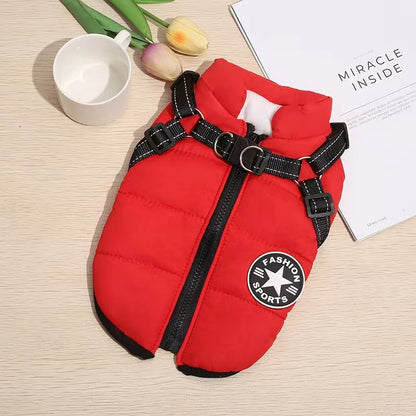 【50% popusta】Jesenska i zimska skijaška odjeća za kućne ljubimce, vodootporna i topla pamučna jakna za pse