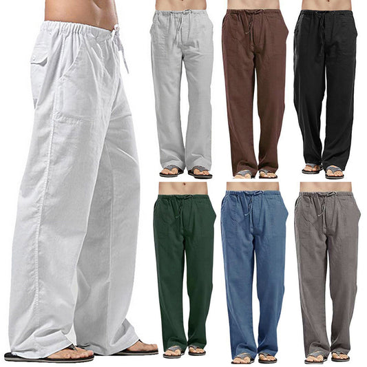 💥👖【S-5XL】Nove muške ležerne hlače iz 2025., visokokvalitetni pamučni materijal, mekane i prozračne 