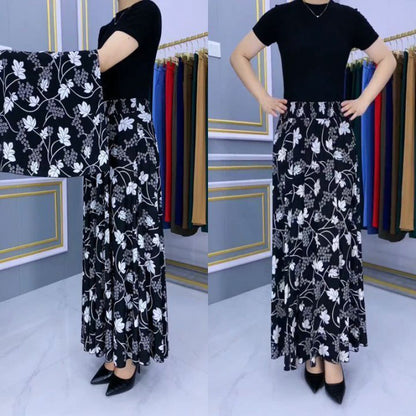 😍【Ofertă limitată】💃【S-8XL】Fustă nouă de vară, confortabilă, cu talie înaltă