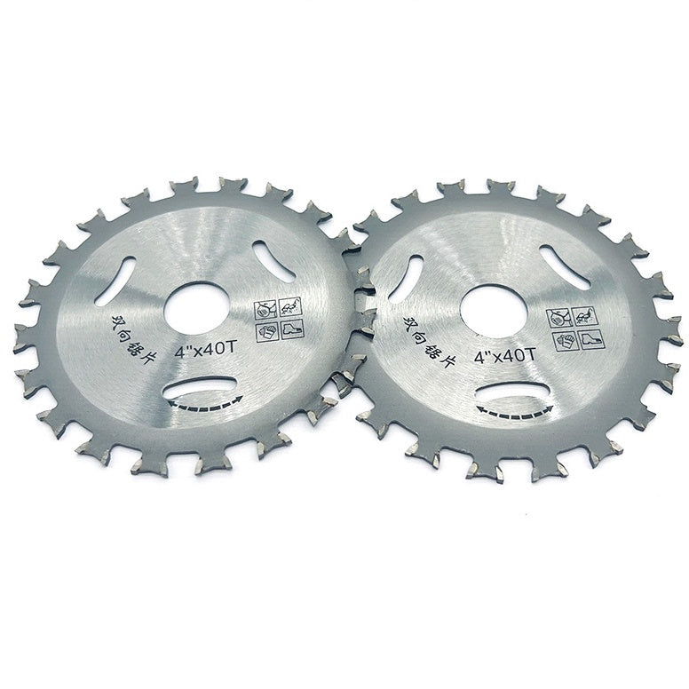 🔥【Kúp 1, získaj 1 zadarmo】👍🧰【4 kusy】Dvojitý pílový list na drevo a zliatinu