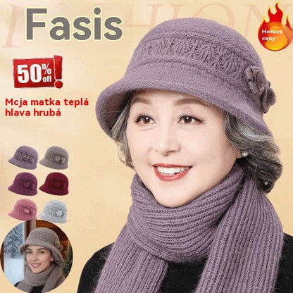 Čiapka    🔥🔥 Teplý spoločník v zime: teplá pletená vlnená čiapka