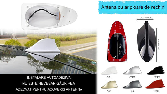 🚗🚗【kup1, 1 gratis】Antena samochodowa typu płetwa rekina – uniwersalna dekoracja i odbiór sygnału radiowego