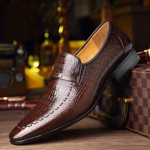 🐊👞【38-48】Nowa letnia moda, wygodne i luksusowe męskie skórzane buty ✨✨