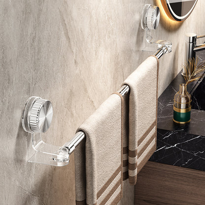 🔥Top hit【Zľava 50%】✨🚿Ľahký dizajn bez vŕtania — výsuvný vešiak na uteráky s prísavkou