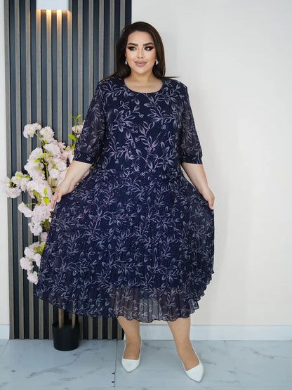 【Ofertă specială】 💐【S-5XL】Rochie nouă la modă, design clasic, elegantă și simplă