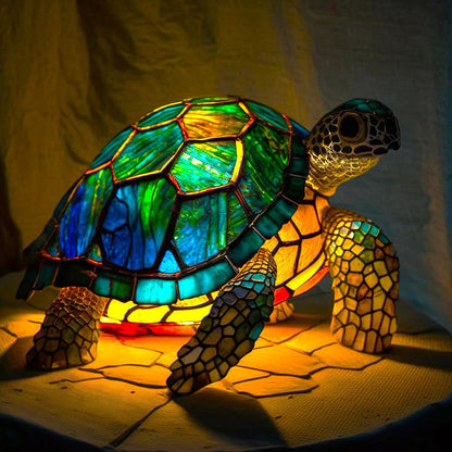 💥Posledná špeciálna ponuka, zľava 50 % - Retro ekologická živicová stolová lampa série Animal