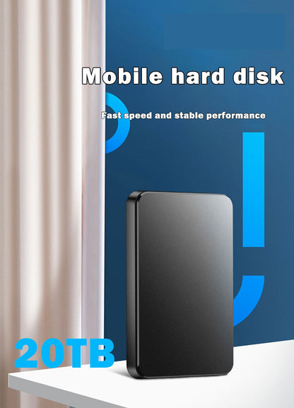 【🔥Akcia 50 %】20 TB veľkokapacitný mobilný pevný disk -K