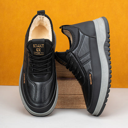 ⛄【Zimowa zniżka 50%🔥】 2025 Męskie zimowe buty sportowe, skóra naturalna, wodoodporne, miękka podeszwa i aksamit, nowe