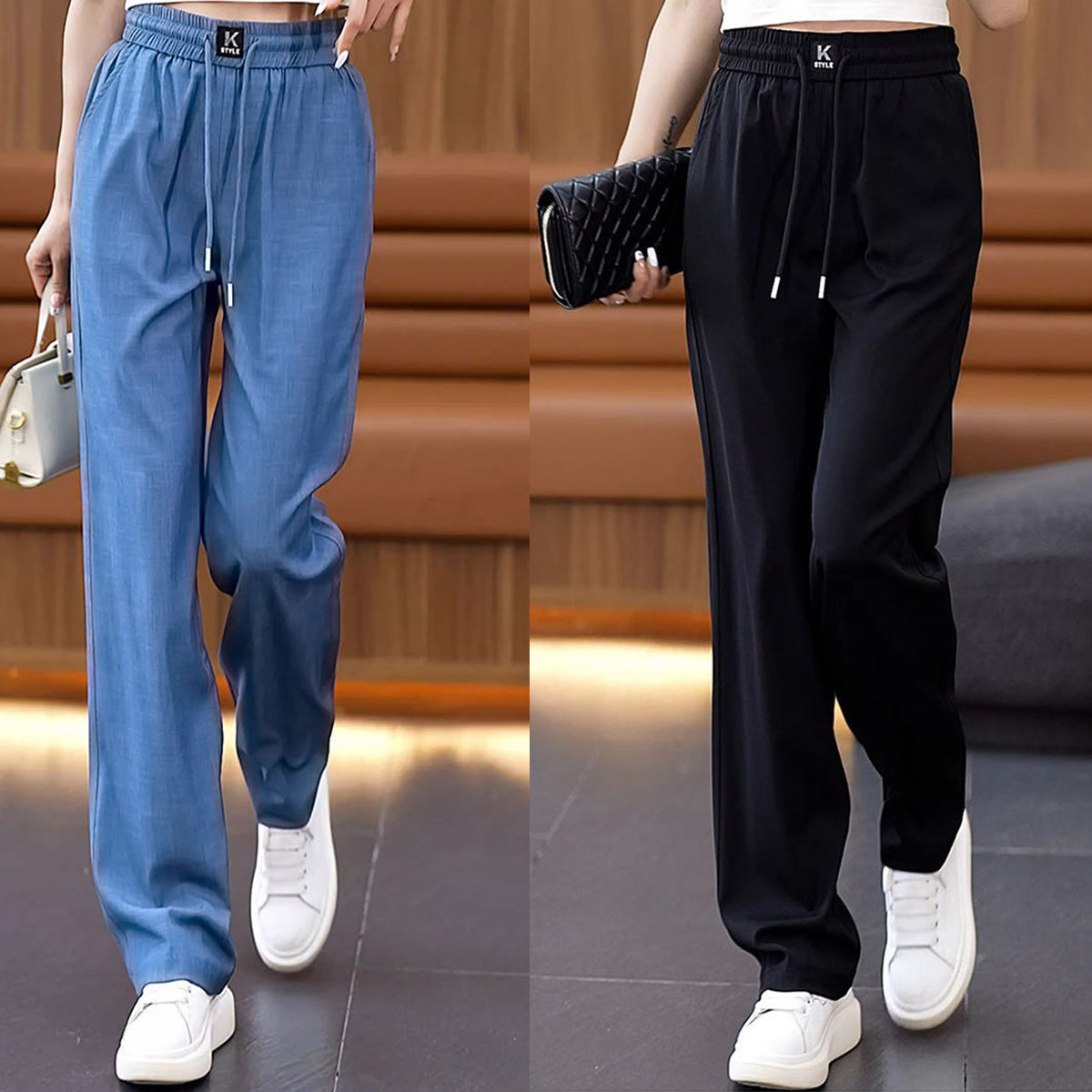 ✨👖【S-3XL】Nowe wysokiej jakości miękkie i lejące spodnie casual