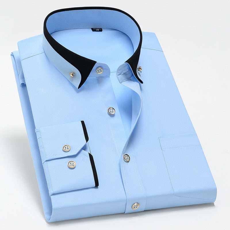 🔥【Kup 1, a 1 dostaniesz gratis】🏆【S-4XL】👔2025 Nowa oddychająca męska koszula biznesowa casualowa