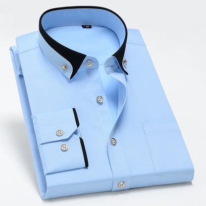 🔥【Kup 1, a 1 dostaniesz gratis】🏆【S-4XL】👔2025 Nowa oddychająca męska koszula biznesowa casualowa