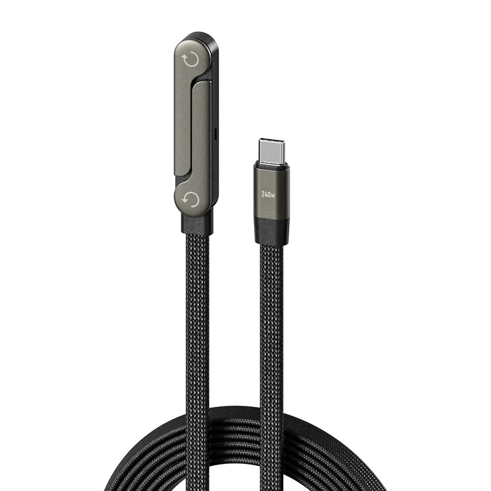 Plaćanje pouzećem 🔥⚡ 2-u-1 kabel za brzo punjenje s podesivim držačem za telefon 🔋