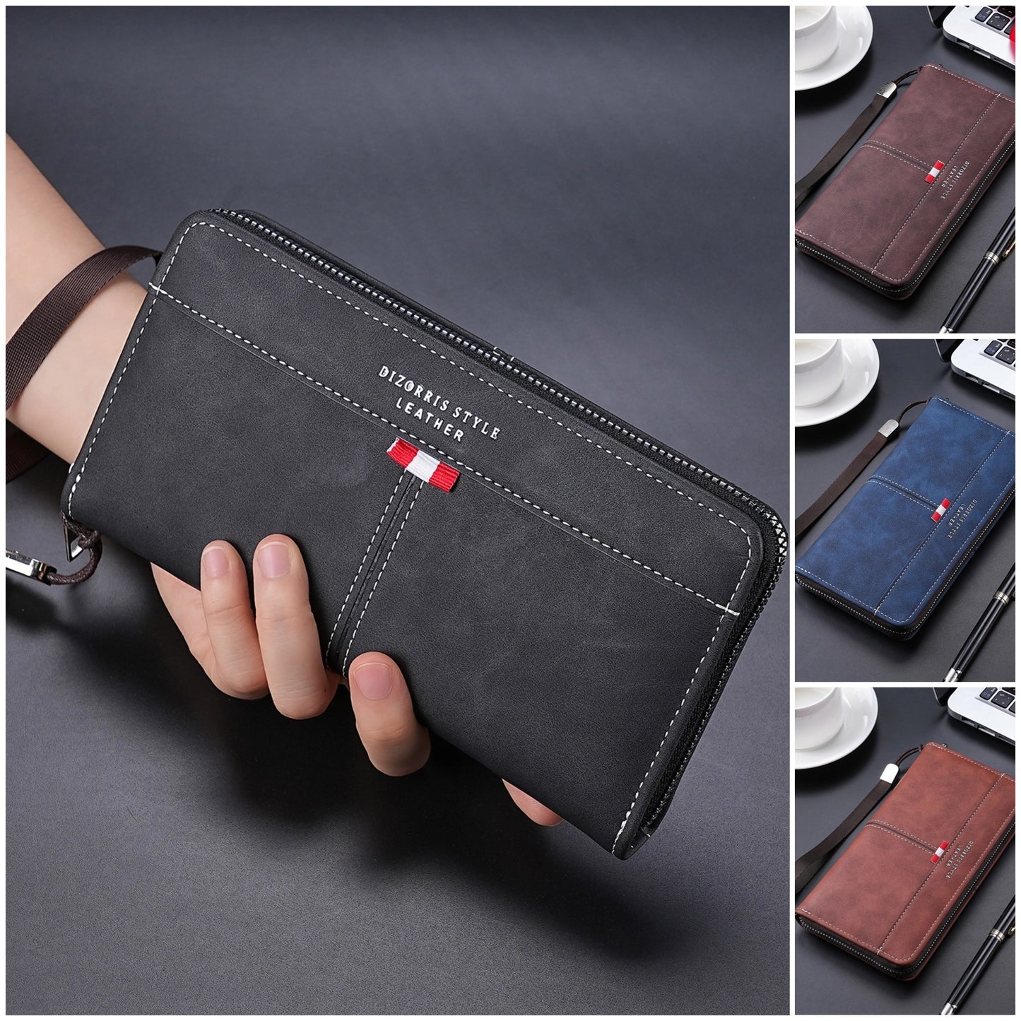 🔥【Kúpte 1 a získajte 1 zadarmo】Nová veľkokapacitná taška/peňaženka na mobilný telefón so zipsom