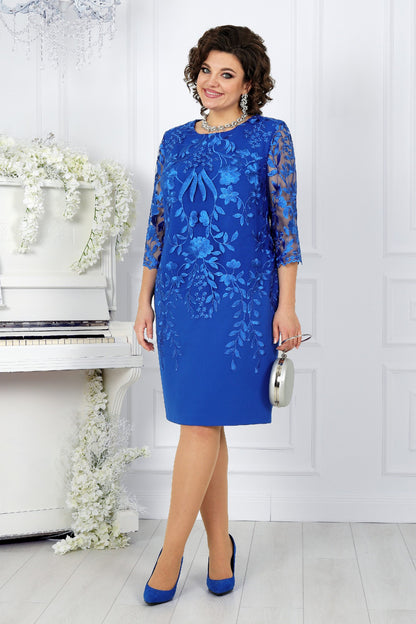 💕【S-5XL】✨2025 Modna koronkowa sukienka z nadrukiem, wygodna i elegancka
