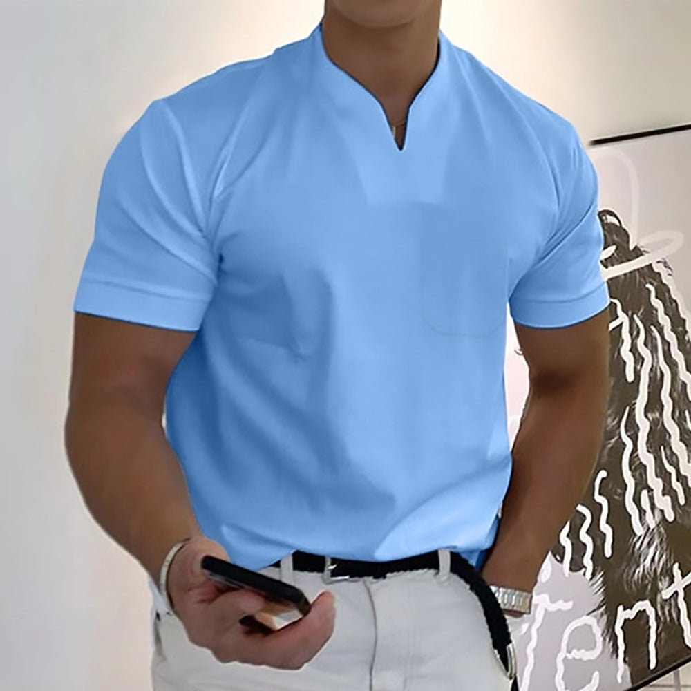 👔【S-5XL】2025 Letnia męska koszula z krótkim rękawem, bawełniana i rozciągliwa👕