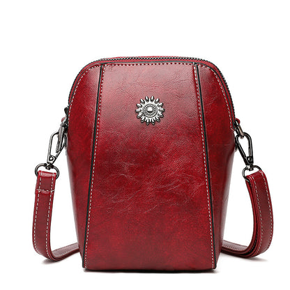 👜【Ograniczona czasowo promocja】💖💖2025 modna letnia nowa mini prosta wielofunkcyjna modna torba na ramię ze skóry naturalnej, modna i stylowa, mała i wykwintna