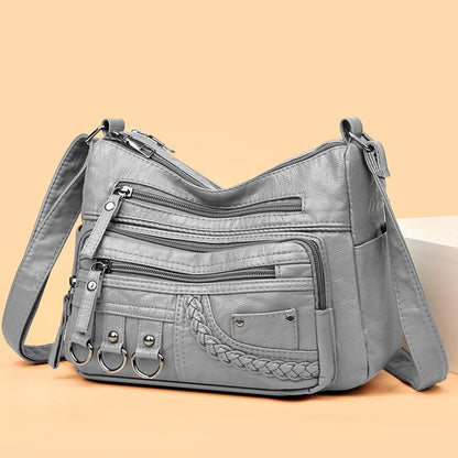 💥【50% zniżka na czas ograniczony】👜2025 nowa torba na ramię / crossbody z miękkiej skóry o dużej pojemności