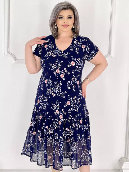 🌸DARMOWA DOSTAWA👗【S-5XL】Wysokiej jakości elegancka sukienka, wygodna i modna