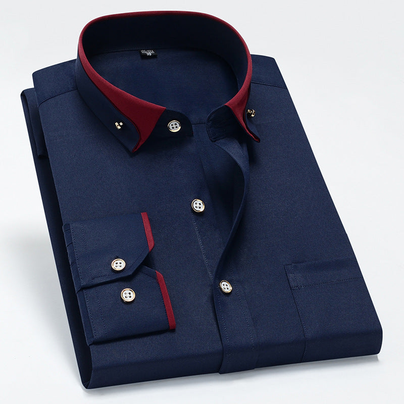 🔥【Kup 1, a 1 dostaniesz gratis】🏆【S-4XL】👔2025 Nowa oddychająca męska koszula biznesowa casualowa