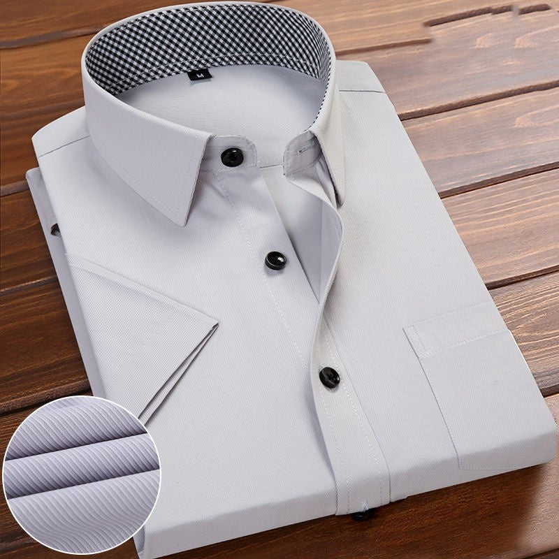 🎉 Reducere mare 【M-5XL】👔 Tricouri casual cu mânecă scurtă pentru bărbați, ușoare și respirabile, stil nou și confortabil