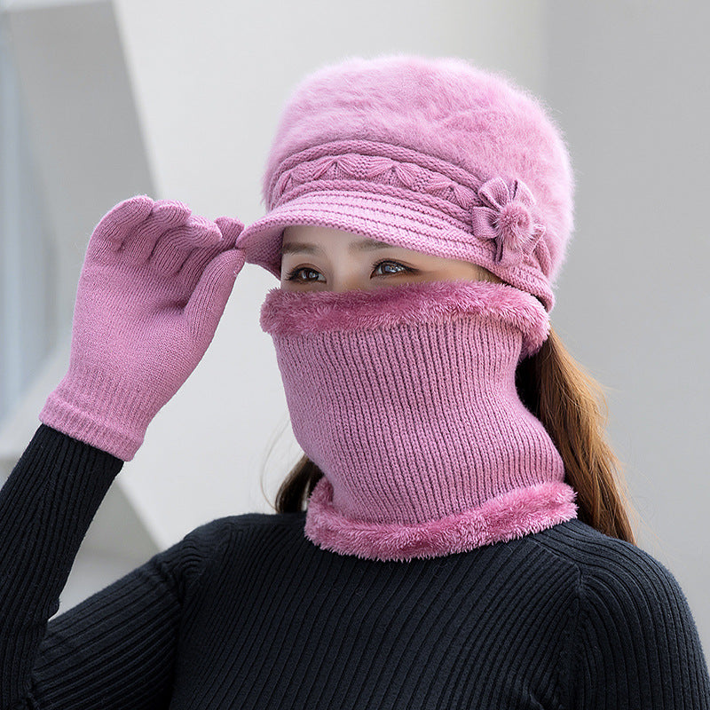 💥 49% OFF-【Czapki+Szalik+Rękawiczki】 Stylowa czapka pluszowa na jesień i zimę