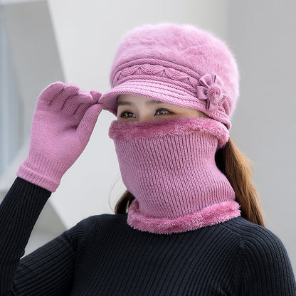 💥 49% OFF-【Czapki+Szalik+Rękawiczki】 Stylowa czapka pluszowa na jesień i zimę
