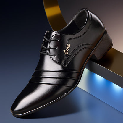 🔥【Speciální nabídka】【Velikosti 38-48】Nové pánské kožené boty na každodenní dojíždění do práce