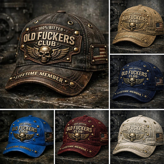🔥【50% OFF】🔥 Gorra de béisbol retro del Old Guys Club