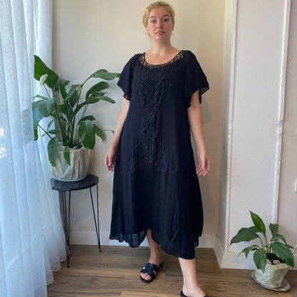 🔥 50% zniżki💕💕【S-5XL】2025 nowa sukienka, duży rozmiar, wygodna do codziennego użytku