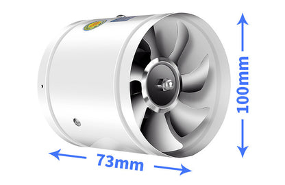 🌪【50% zľava】Multifunkčný super výfukový ventilátor, výkonný a tichý