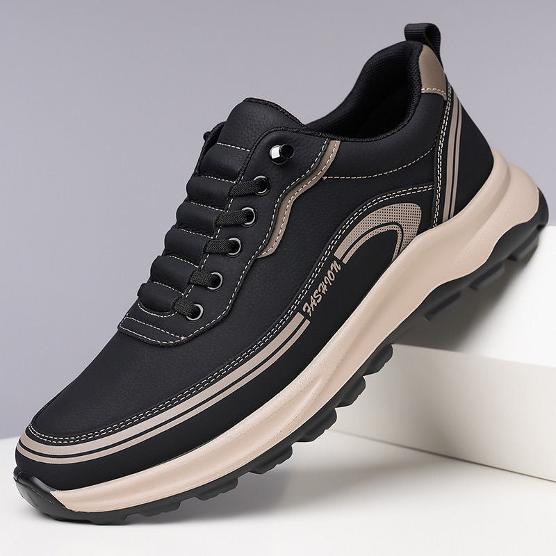 💥【39-45】💥 2025 Pantofi sport din piele resistentă la apă și murdărie, cu talpă moale pentru confort maxim 