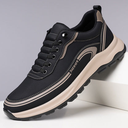 💥【39-45】💥 2025 Pantofi sport din piele resistentă la apă și murdărie, cu talpă moale pentru confort maxim 
