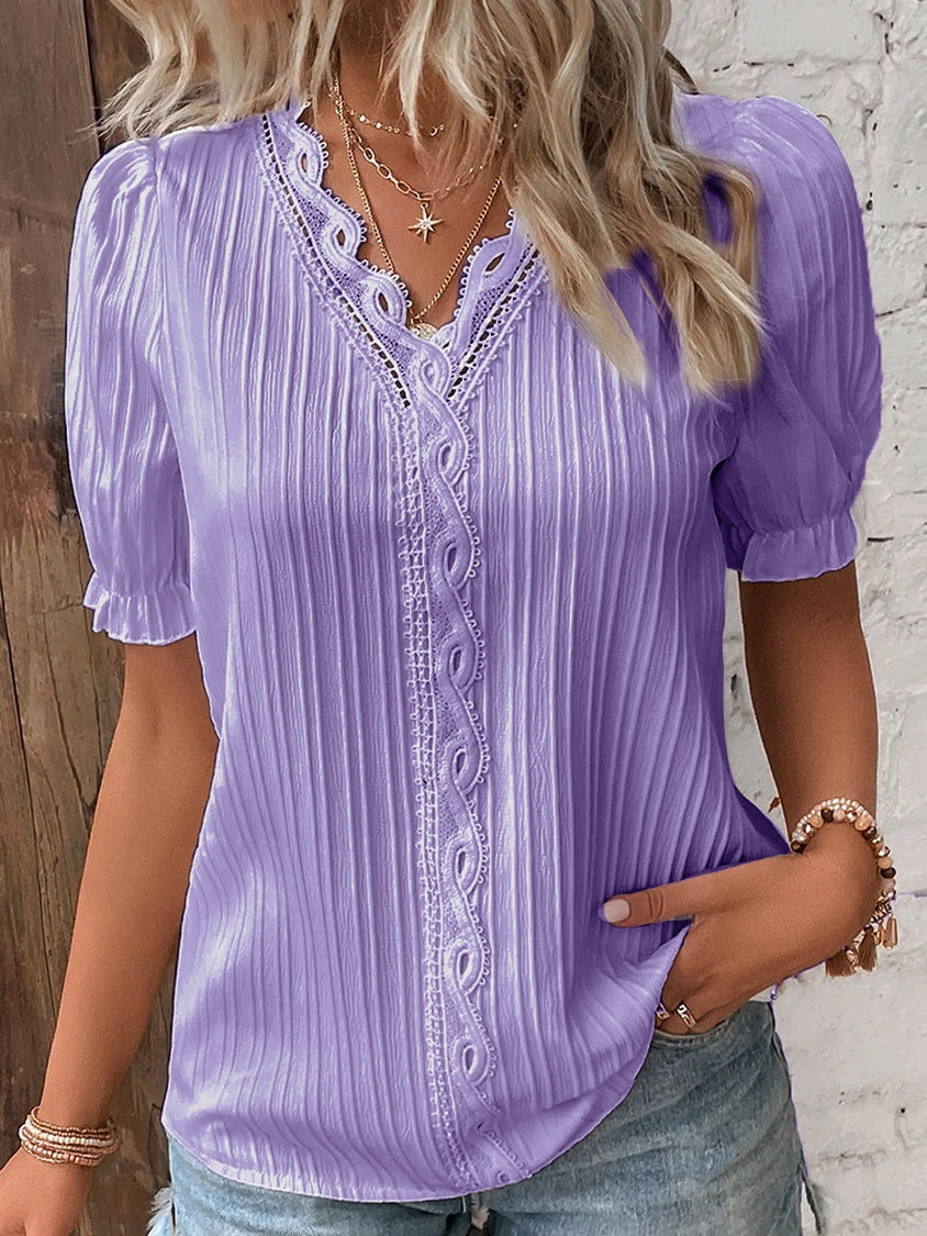 💞【S-5XL】Tricou nou din bumbac și in