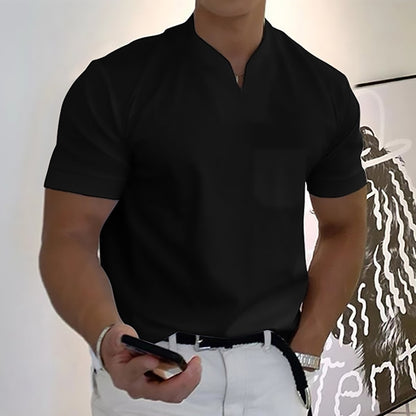 👔【S-5XL】2025 Letnia męska koszula z krótkim rękawem, bawełniana i rozciągliwa👕
