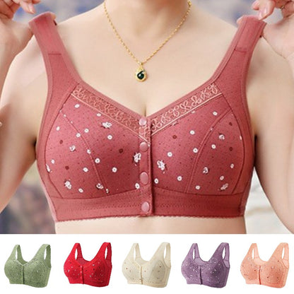 💕 Kupite 1, dobijete 1 besplatno 👙 Udobni čipkasti grudnjak za veće veličine (45–100 kg)