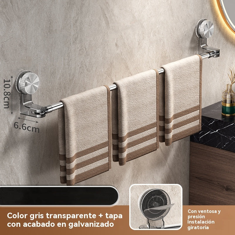 🔥Top hit【Zľava 50%】✨🚿Ľahký dizajn bez vŕtania — výsuvný vešiak na uteráky s prísavkou