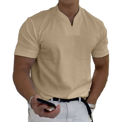 👔【S-5XL】2025 Letnia męska koszula z krótkim rękawem, bawełniana i rozciągliwa👕