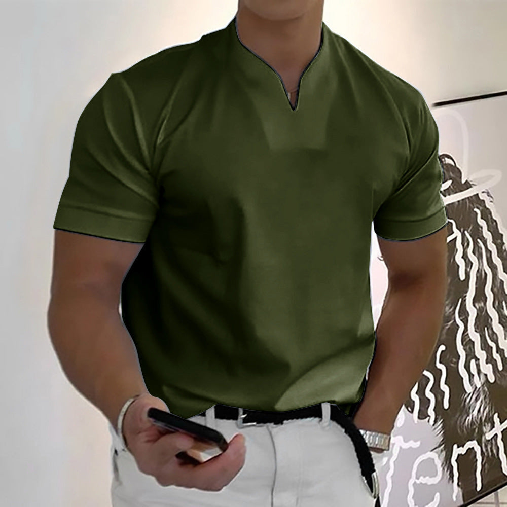👔【S-5XL】2025 Letnia męska koszula z krótkim rękawem, bawełniana i rozciągliwa👕