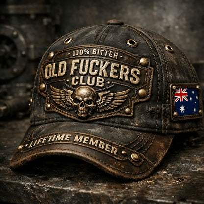 🧢Klub starých chlapů – Retro baseballová čepice