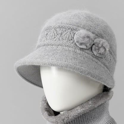 Čiapka    🔥🔥 Teplý spoločník v zime: teplá pletená vlnená čiapka