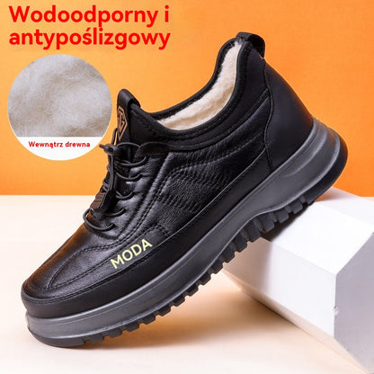 ⛄【Zimowa zniżka 50%🔥】 2025 Męskie zimowe buty sportowe, skóra naturalna, wodoodporne, miękka podeszwa i aksamit, nowe