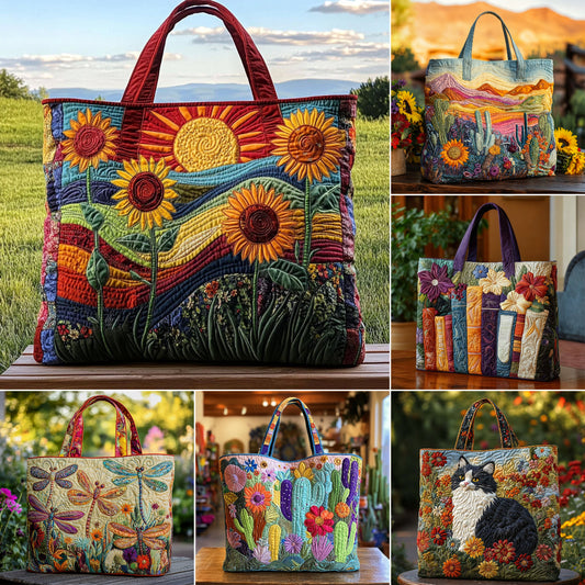🔥👜Bolsa de mano con diseño floral personalizado (33 cm de ancho, 40 cm de alto)