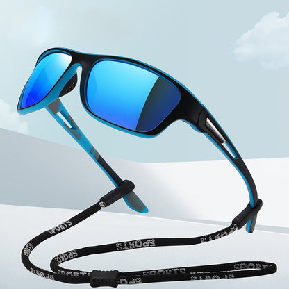 🚵‍♂️😎 【50% zniżki 🔥】🕶⚡ Męskie sportowe okulary przeciwsłoneczne, polaryzacyjne, z prawdziwą lustrzaną soczewką, nowoczesne i odporne na kurz, idealne do jazdy na rowerze na świeżym powietrzu